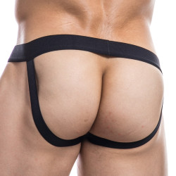 CUT4MEN Jockstrap Mixed Camouflage Noir-Blanc